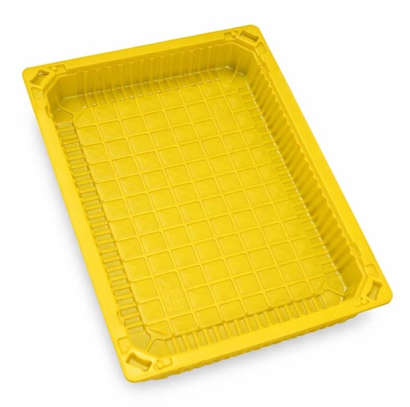 Контейнер РП-208 дно, 234х164х25,3 мм, желтый, ПС 250/кор