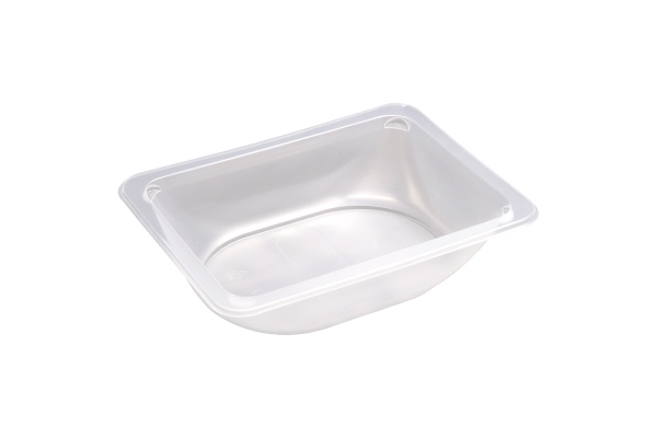 Лоток под запайку прозрачный овальное дно 147х109х36 мм 560/кор